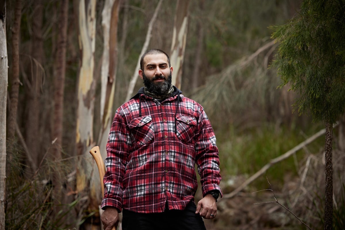 'Alone Australia' cast member Peter Athanassiou