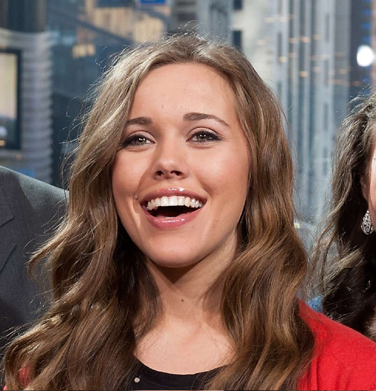 Jessa Seewald is seen at 'Extra' studios in New York in 2014
