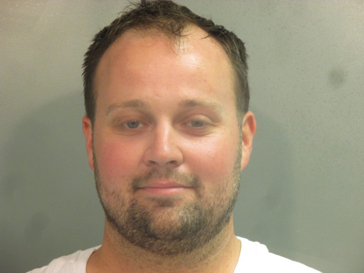 Prison photo of Josh Duggar of the Duggar family