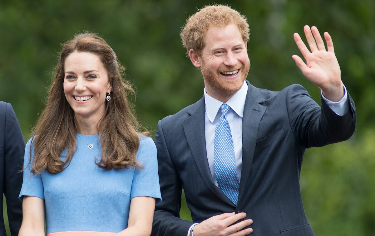 Kate Middleton and Prince Harry