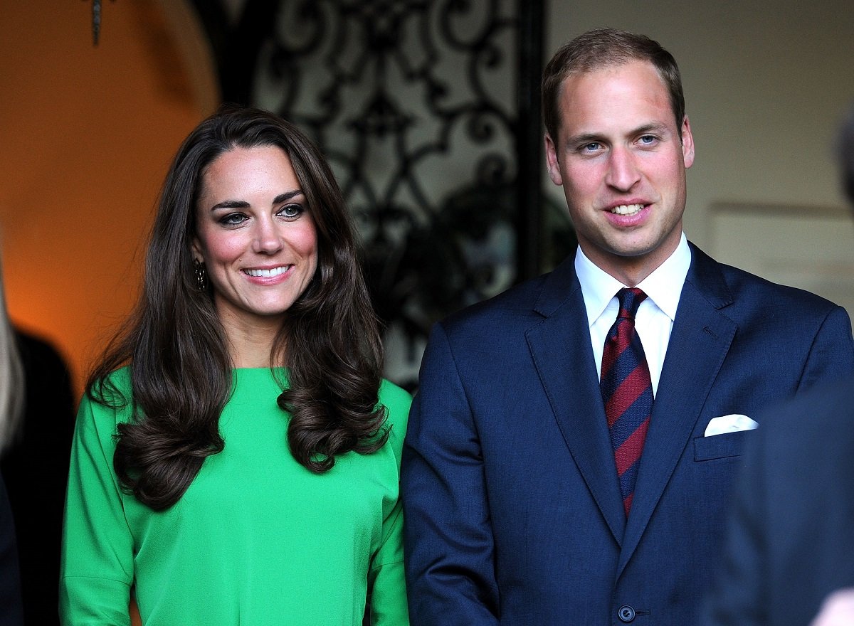 Kate Middleton and Prince William attend a private reception held at the British Consul-General's residence on July 8, 2011 in Los Angeles