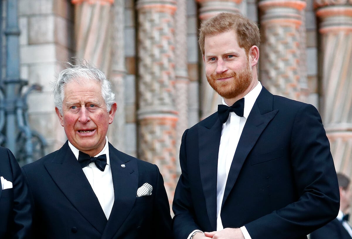 King Charles and Prince Harry