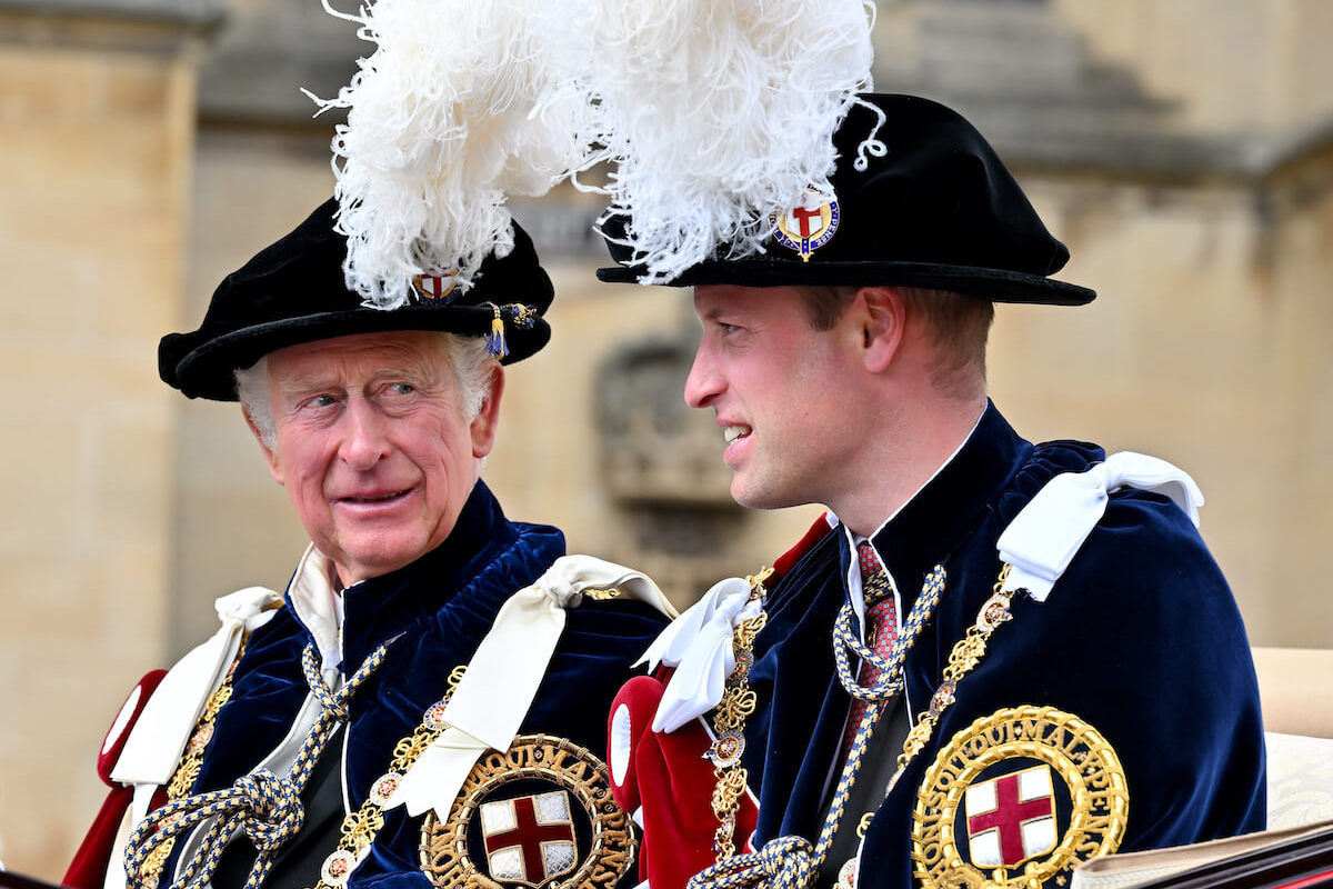 King Charles III, who is 'more romantic,' per a body language expert, with Prince William