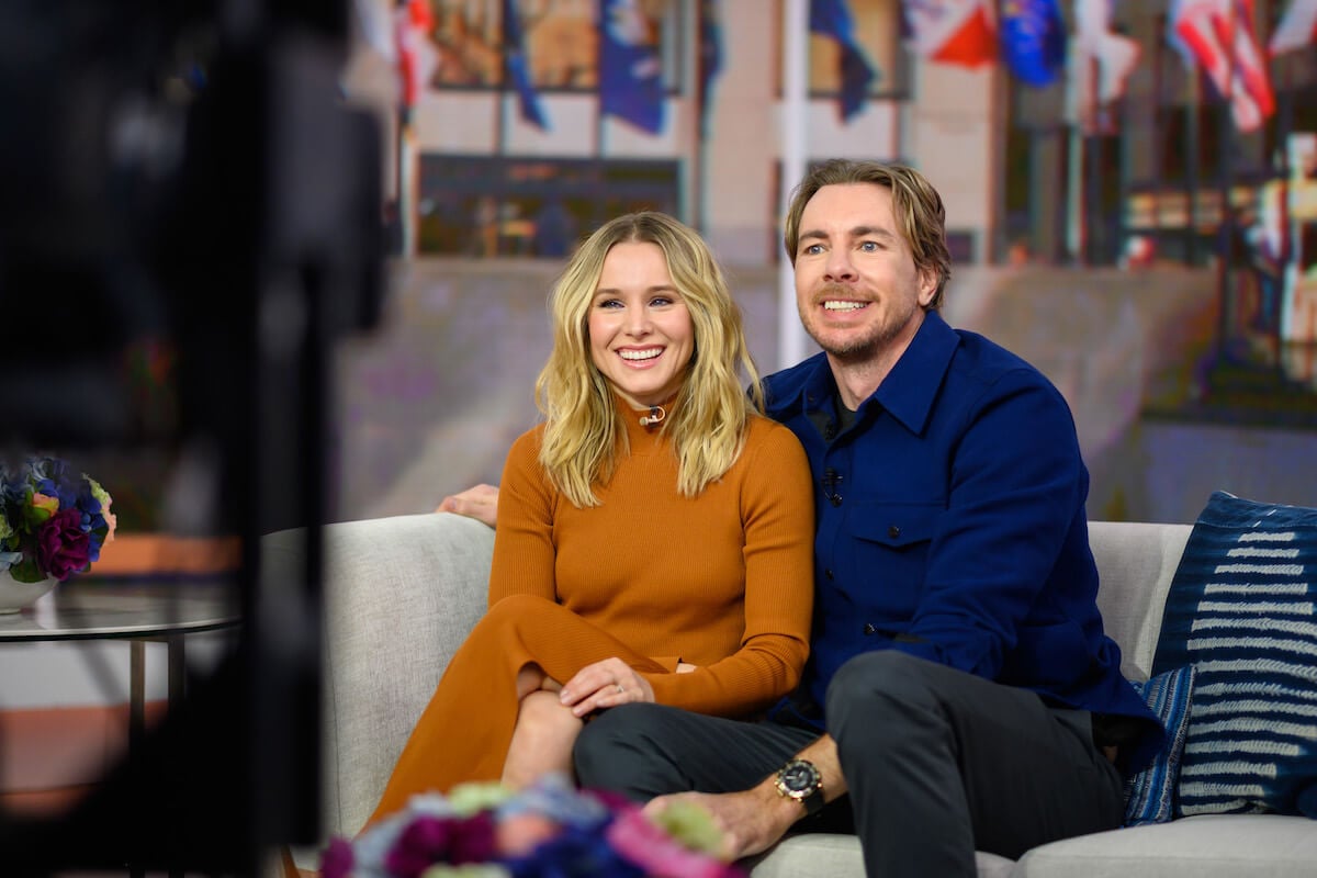 Kristen Bell, who proposed marriage in a tweet, and her husband, Dax Shepard