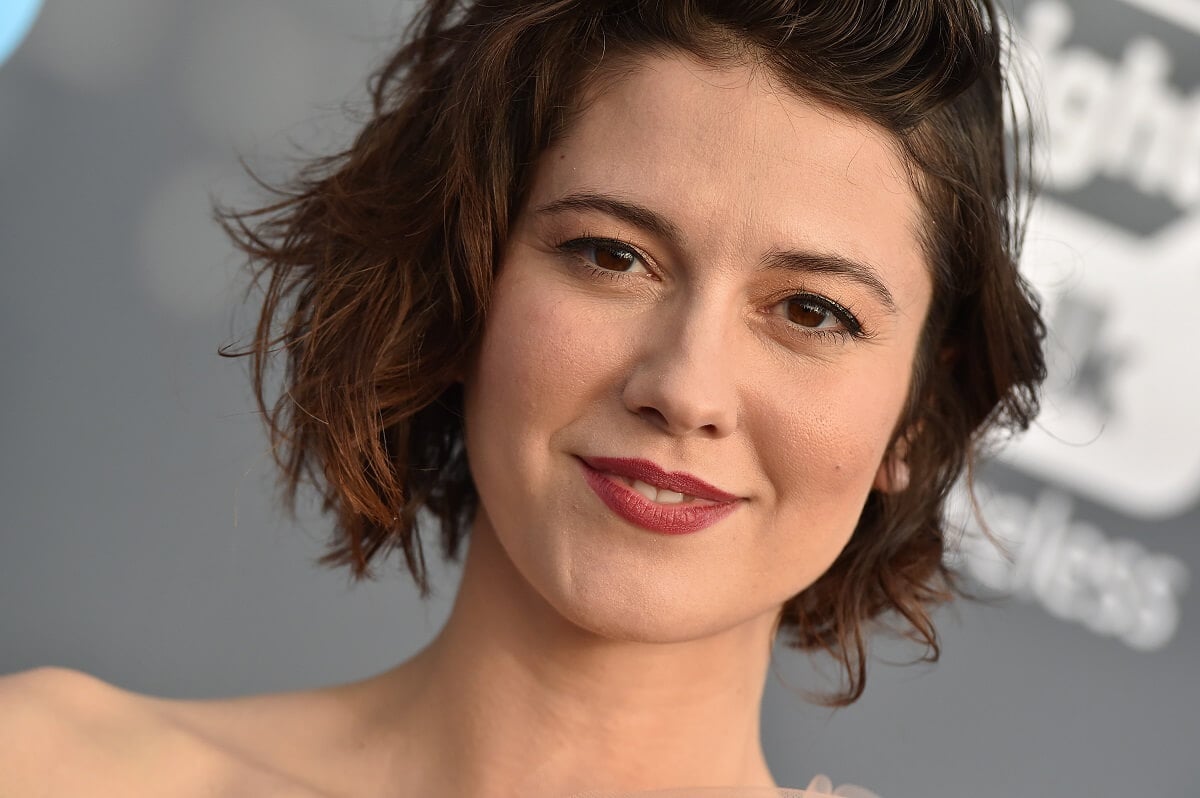Mary Elizabeth Winstead smiling in a dress at the 23rd Annual Critics' Choice Awards.