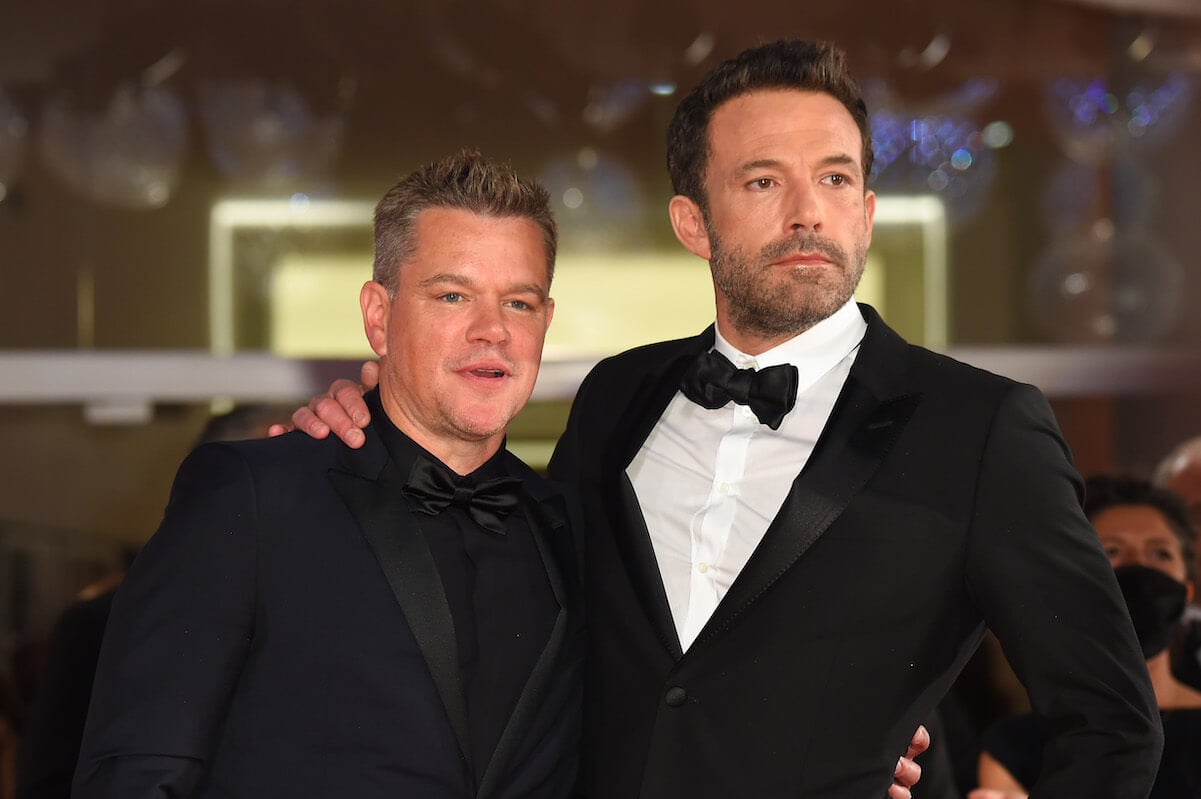 Matt Damon and Ben Affleck in 2021