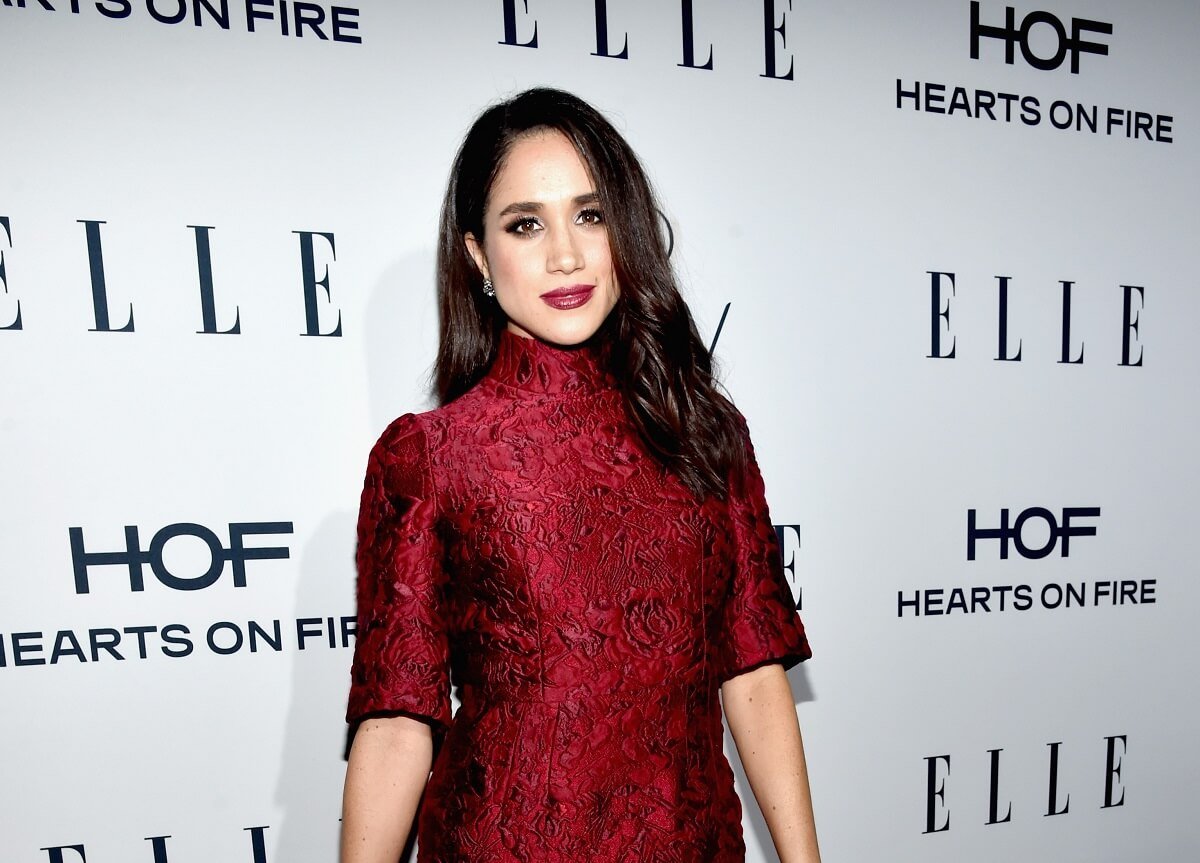 Meghan Markle, who a body language expert says had to devlop new level of confidence when she joined the royal family, attends ELLE's Annual Women In Television Dinner