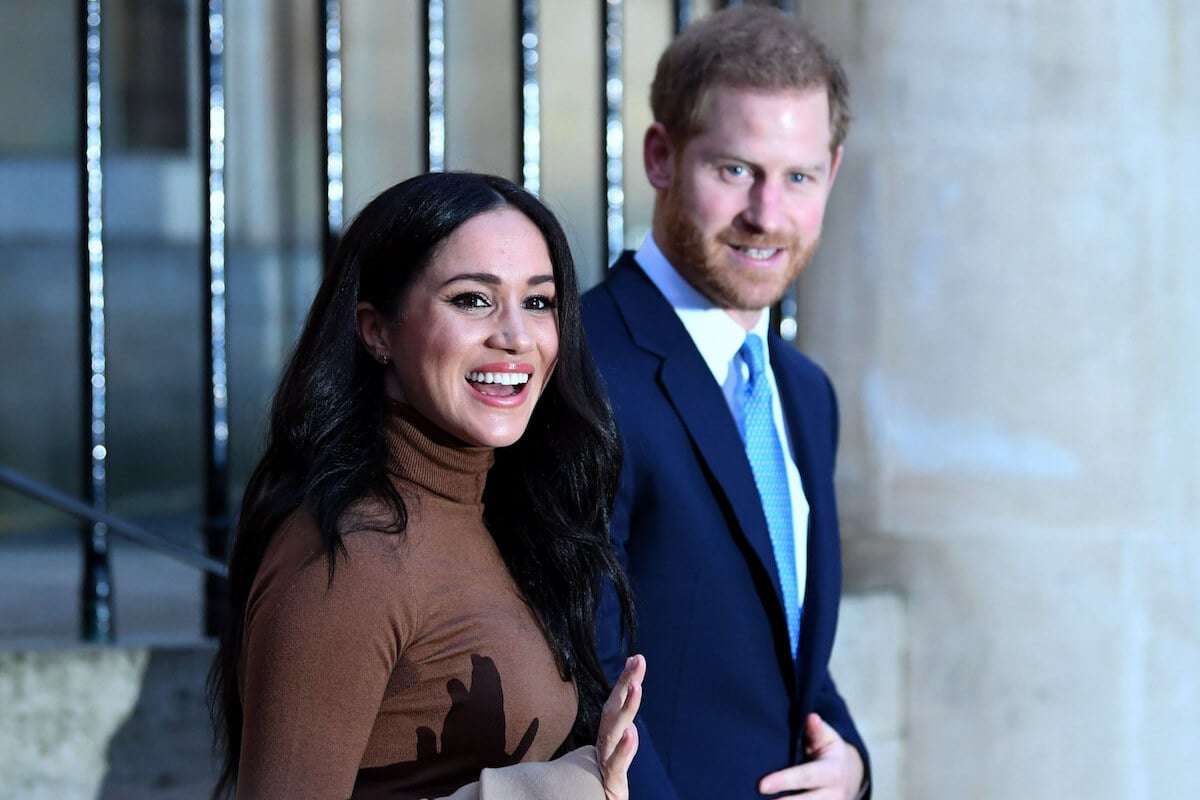 Meghan Markle, whom Prince Harry compared to Princess Diana, walks with Prince Harry