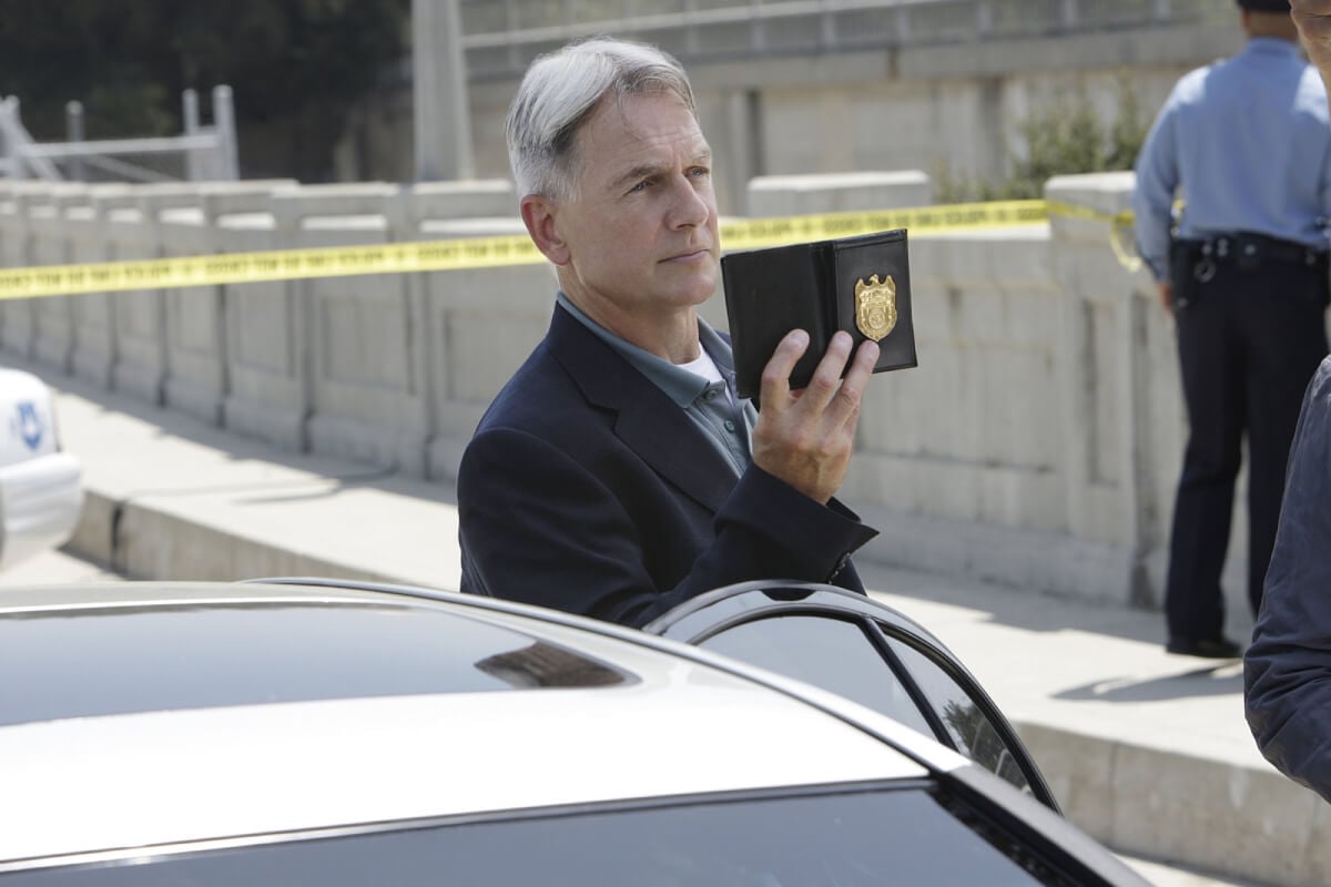 Mark Harmon as NCIS Agent Leroy Jethro Gibbs