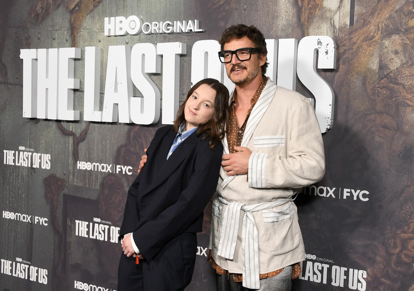 Pedro Pascal and Bella Ramsey from 'The Last of Us' at a screening