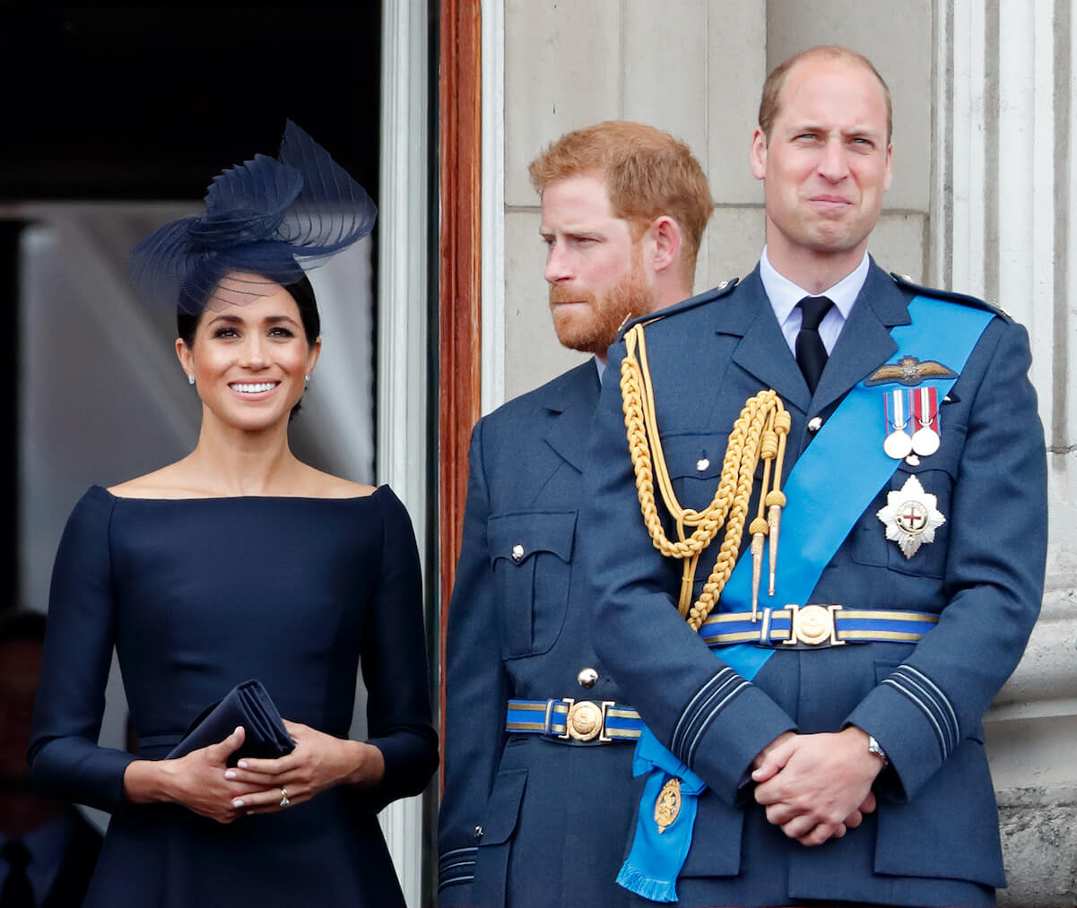 Meghan Markle, Prince Harry, and Prince William