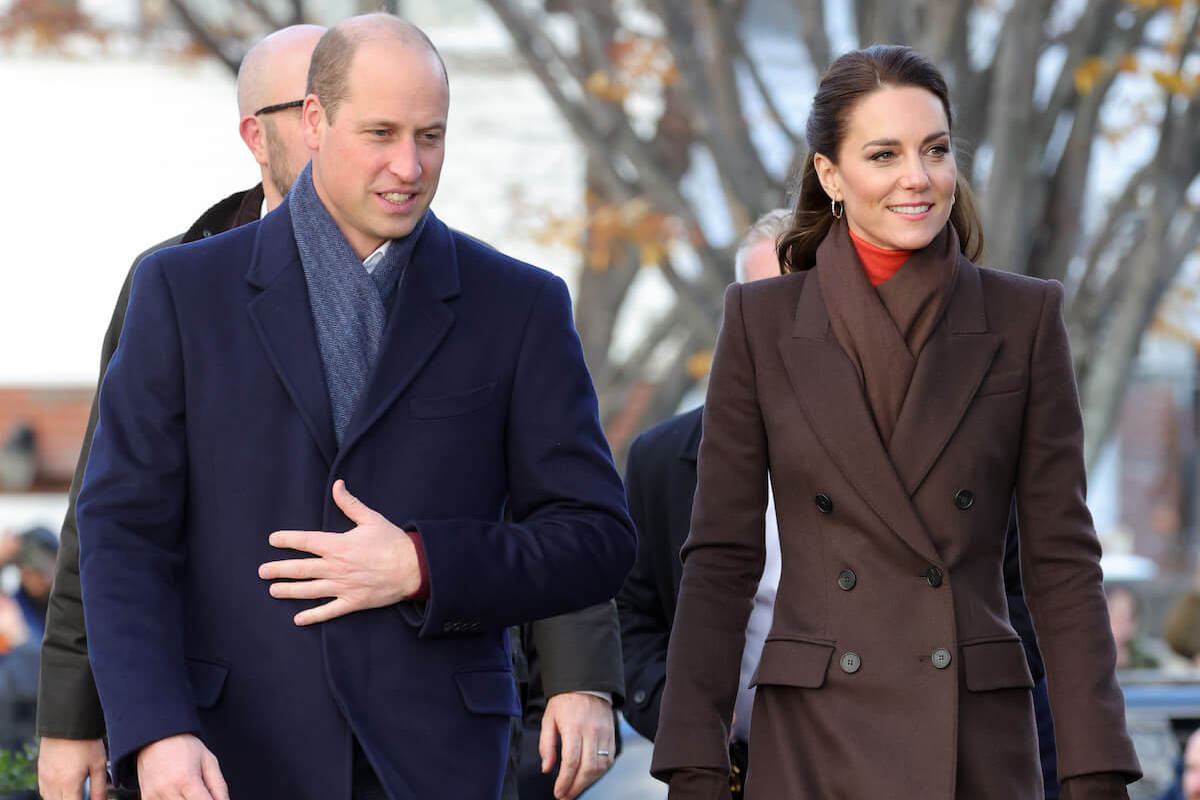 Prince William and Kate Middleton, whose 'star quality' King Charles III reportedly wants to use to bring the Commonwealth together, walk and smile