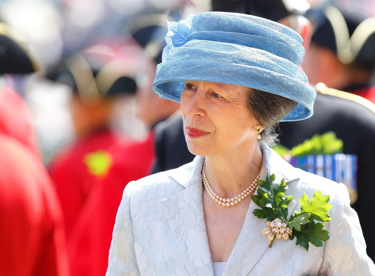 Princess Anne attends the annual Founder's Day Parade at The Royal Hospital Chelsea