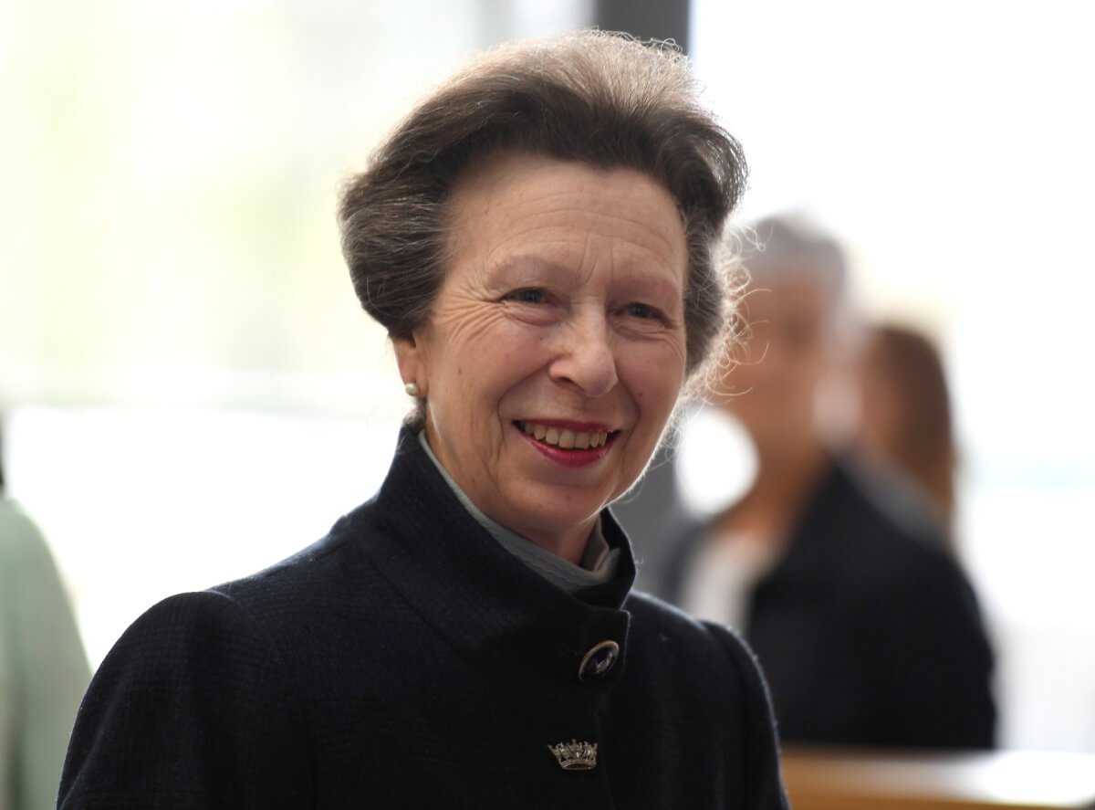 Princess Anne, Princess Royal officially opens the UK Hydrographic Office headquarters on April 25, 2019 in Taunton, England