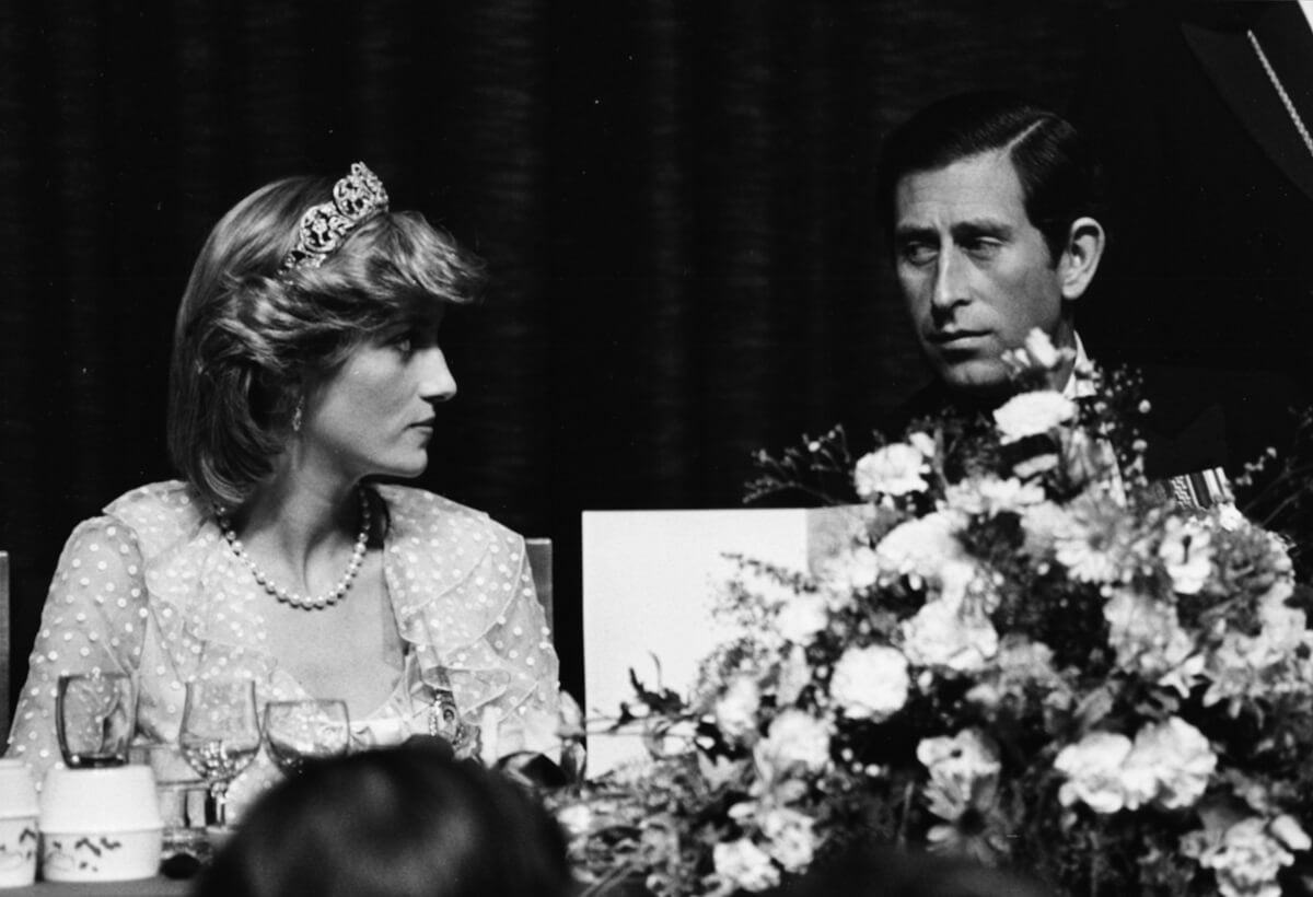 Princess Diana and then-Prince Charles, who made a joke about having two wives in unearthed clip, at an official dinner in Wellington, New Zealand