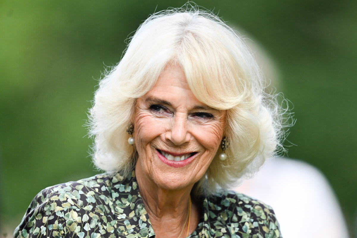 Queen Camilla, whose royal life includes 'living by a spreadsheet,' smiles and looks on