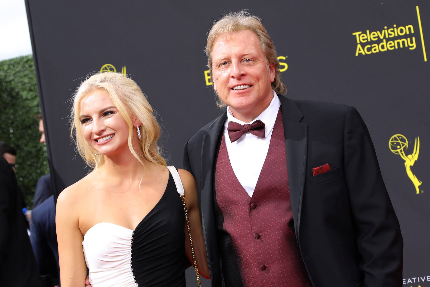 Sig Hansen and Mandy Hansen from 'Deadliest Catch' Season 19 dressed up at a premiere