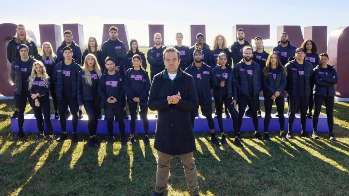 The Challenge season 38 cast with host TJ Lavin