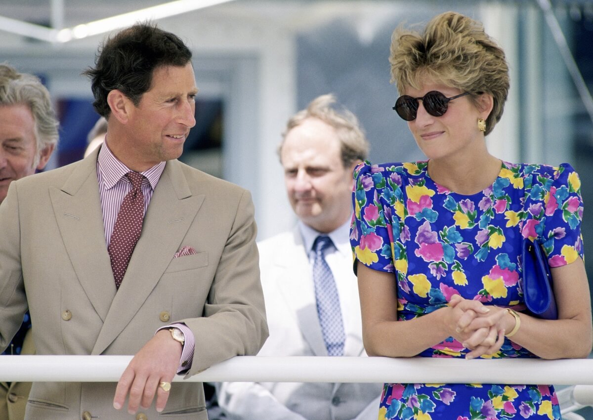 Then-Prince Charles and Princess Diana in Seville, Spain