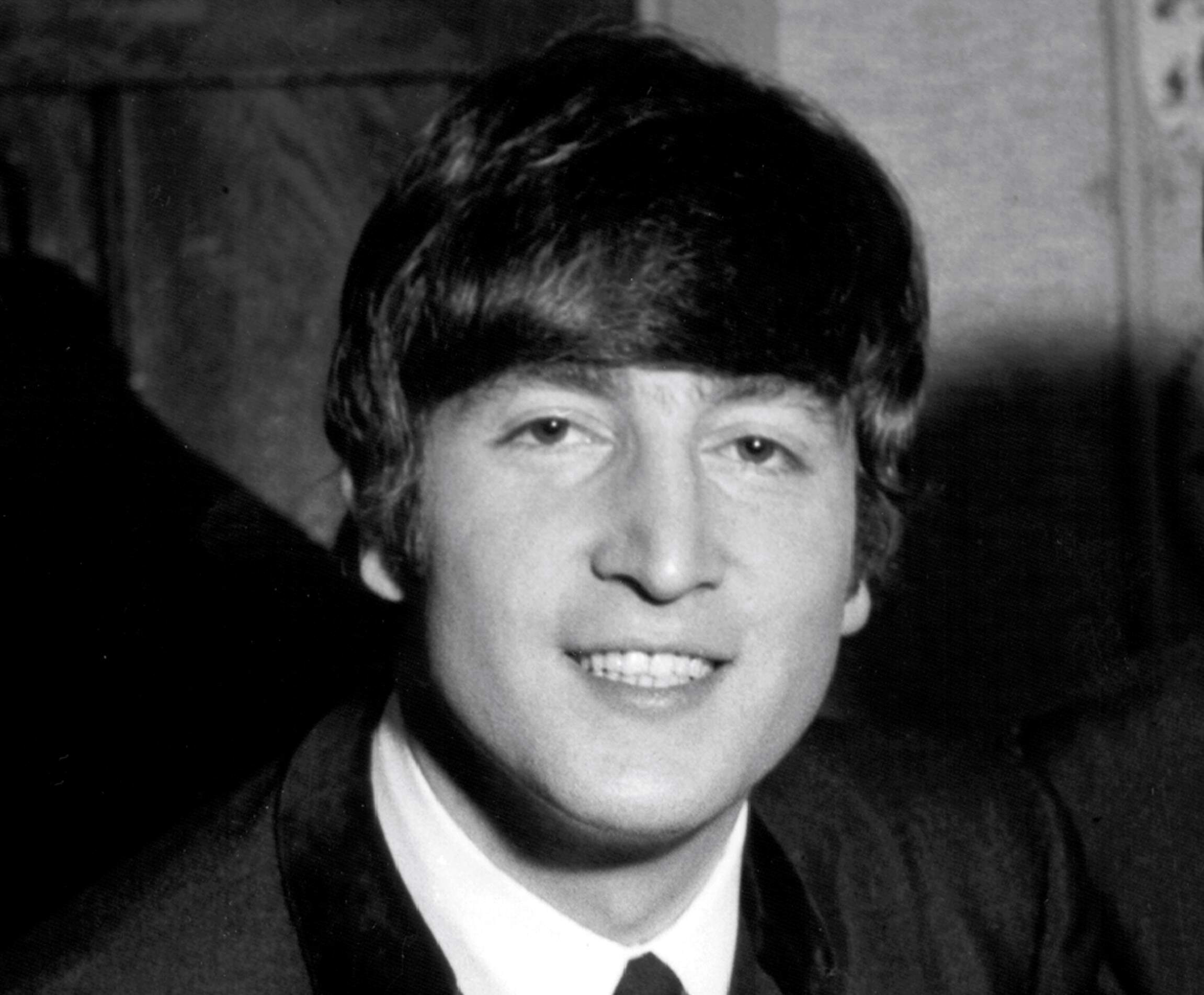 John Lennon smiling