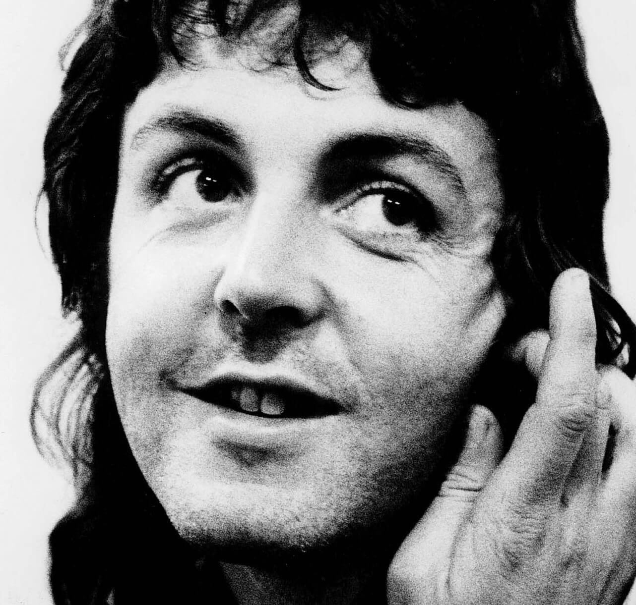 'Ram' era Paul McCartney with long hair