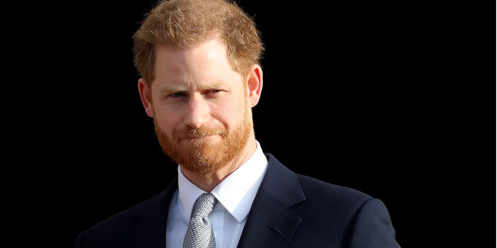 Prince Harry photographed at Buckingham Palace on January 16, 2020 in London, England.