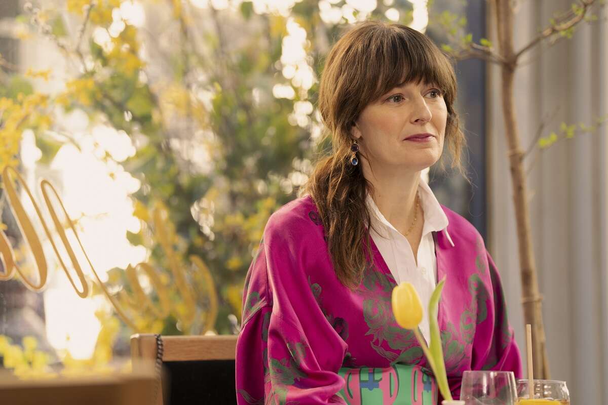 Rosemarie DeWitt as Kathy in 'And Just LIke That. Before the series, Rosemarie DeWitt, the actor who played Aidan Shaw's ex-wife, appeared on 'Sex and the City'