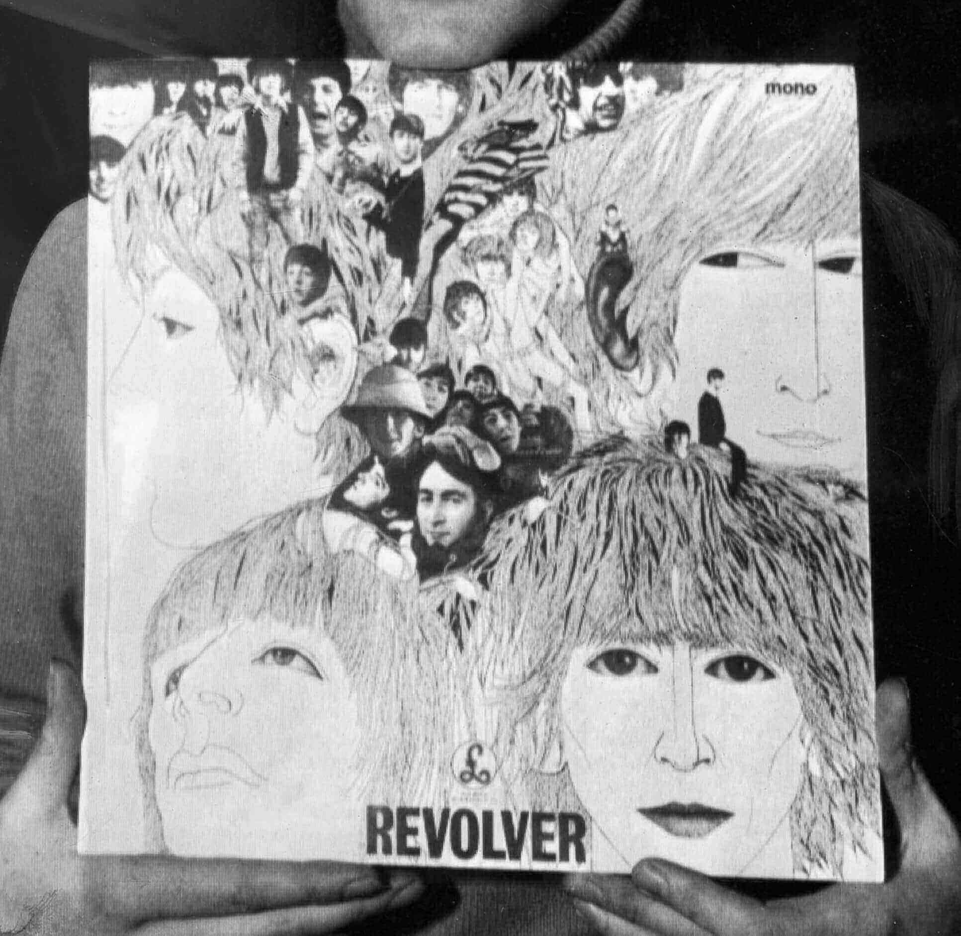 A vinyl copy of The Beatles' 'Revolver'