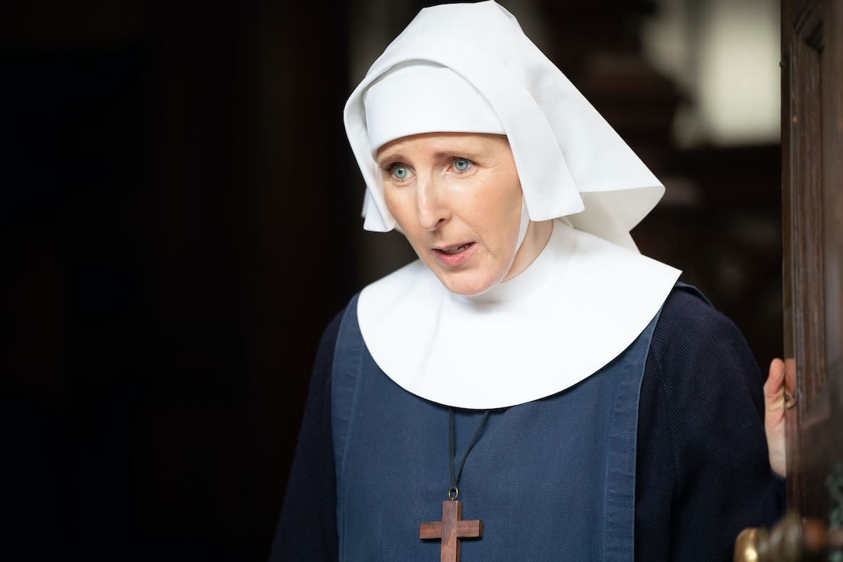 Sister Hilda dressed in a nun's habit in 'Call the Midwife' Season 11