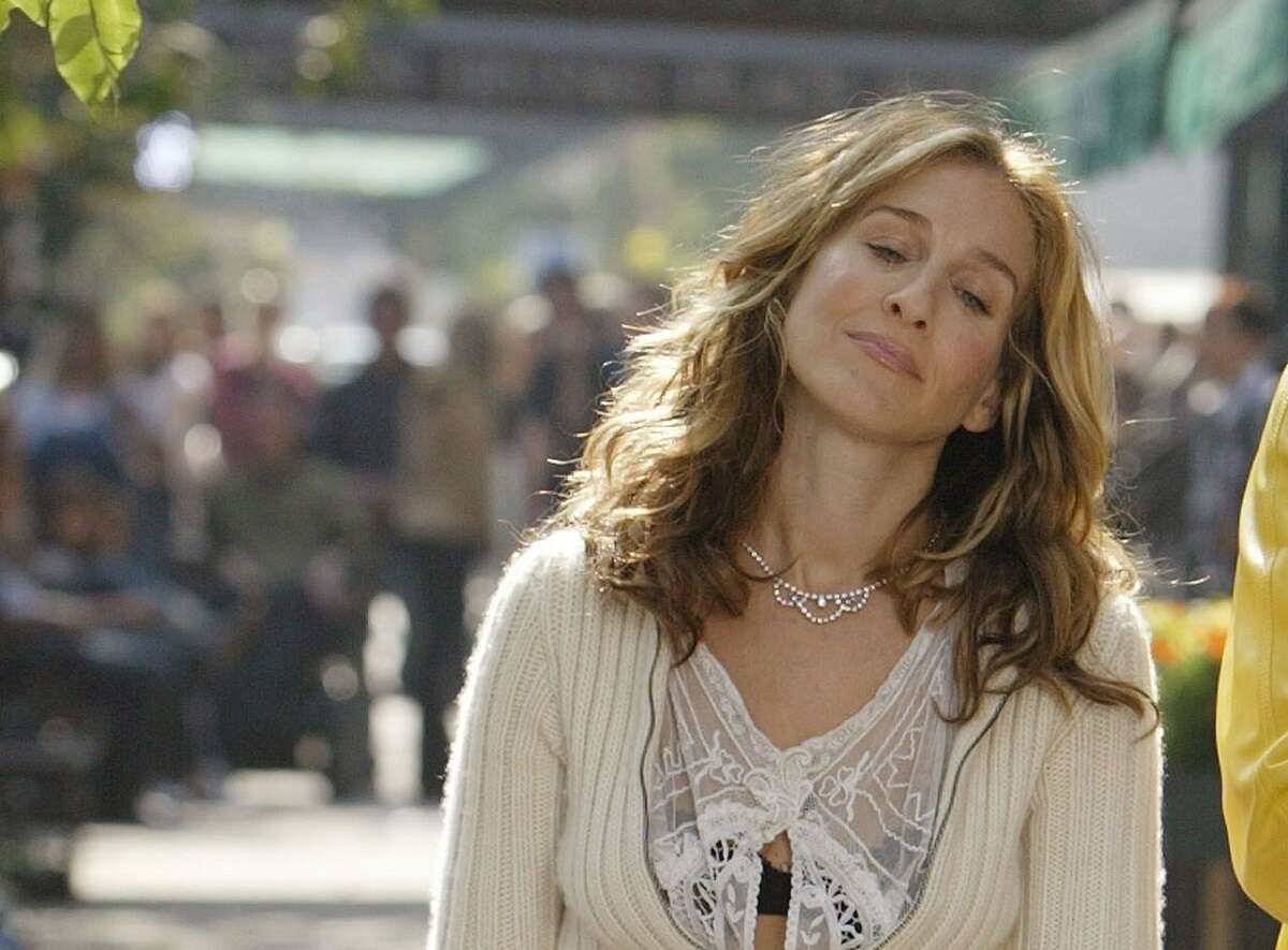 Carrie Bradshaw in season 6 of 'Sex and the City'