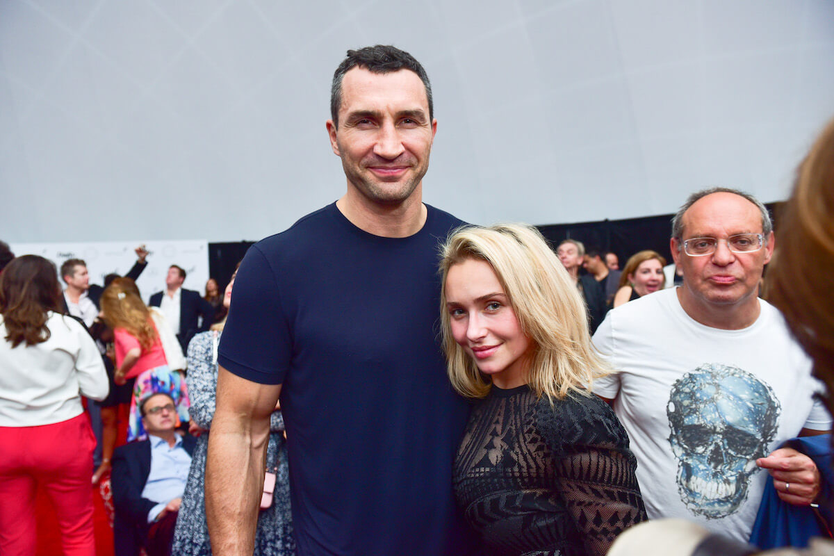 Hayden Panettiere and the father of her daughter, Kaya Evdokia Klitschko, Wladimir Klitschko