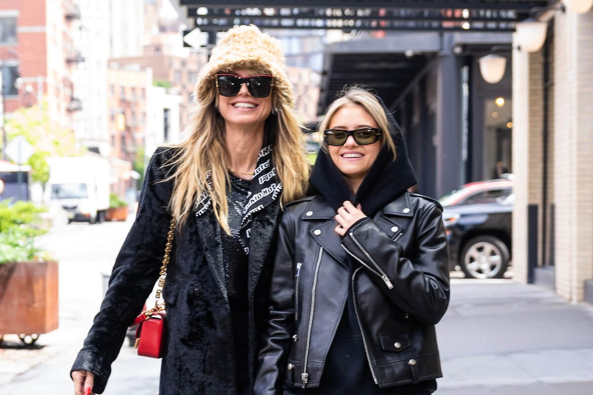 Heidi Klum and her daughter Leni Klum in 2023