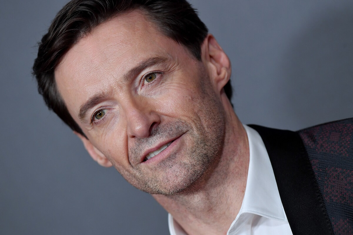 Hugh Jackman posing at the the 22nd Annual Hollywood Film Awards.