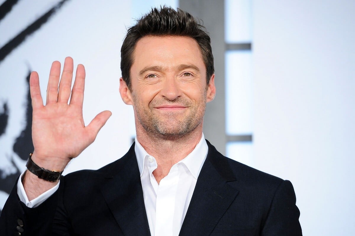 Hugh Jackman at the Japan premiere of 'Wolverine'.