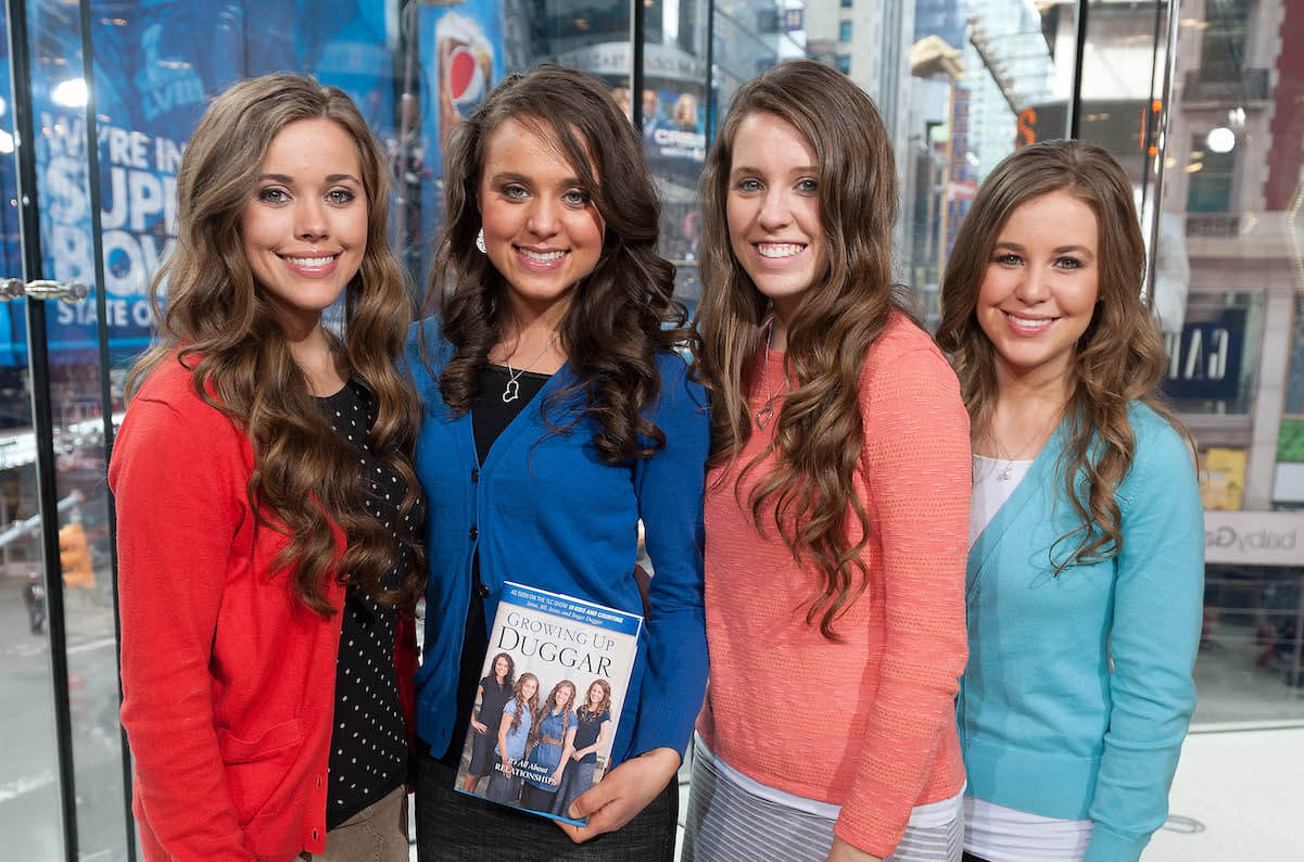 Jessa, Jinger, Jill, and Jana Duggar in 2014