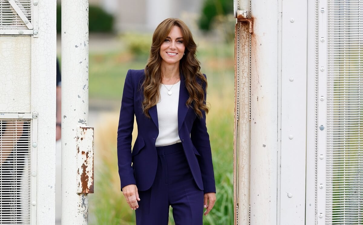 Kate Middleton visits HMP High Down in Sutton, England