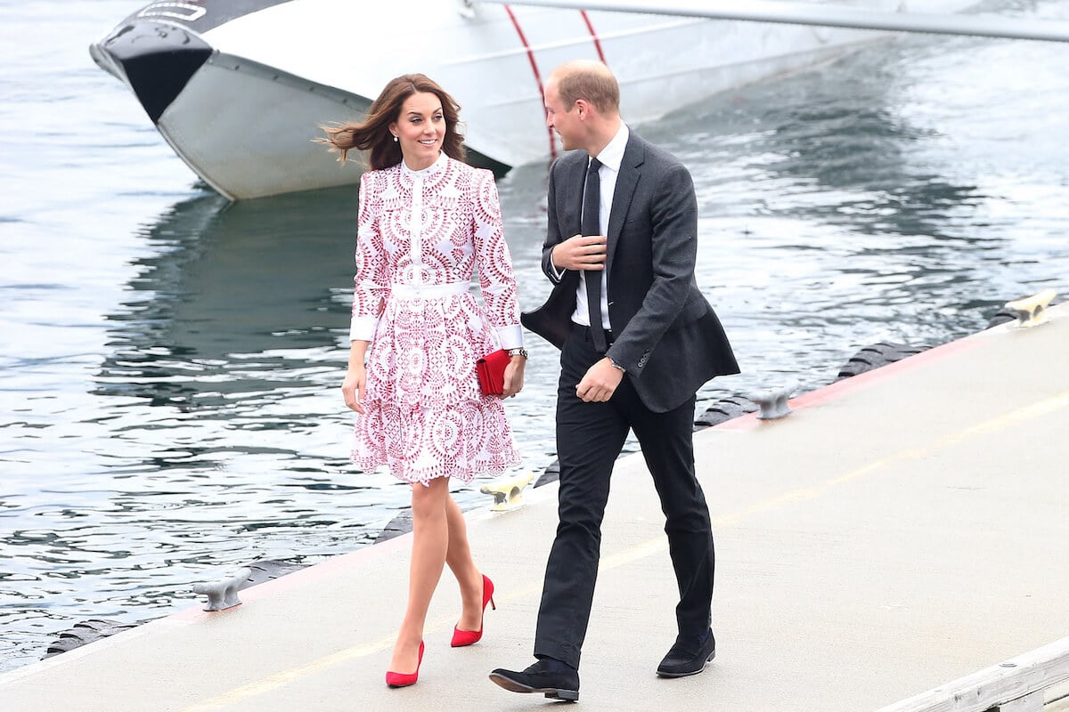 Kate Middleton, whose hobby of cold water swimming Prince William finds 'crazy,' walks with her husband