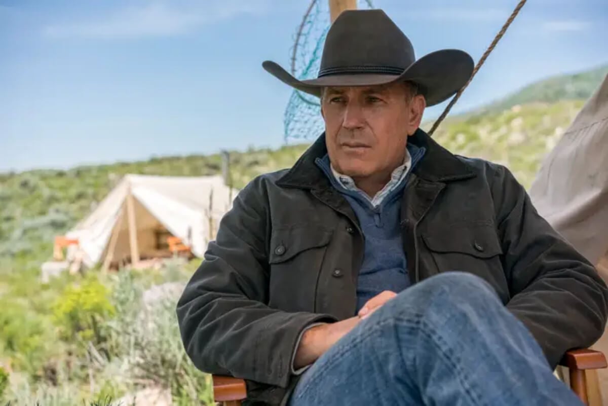 Kevin Costner as John Dutton on Yellowstone