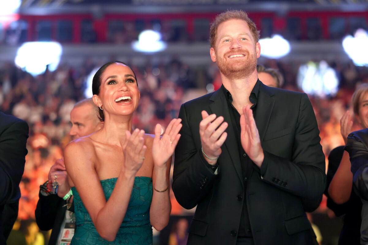 Prince Harry and Meghan Markle at the 2023 Invictus Games