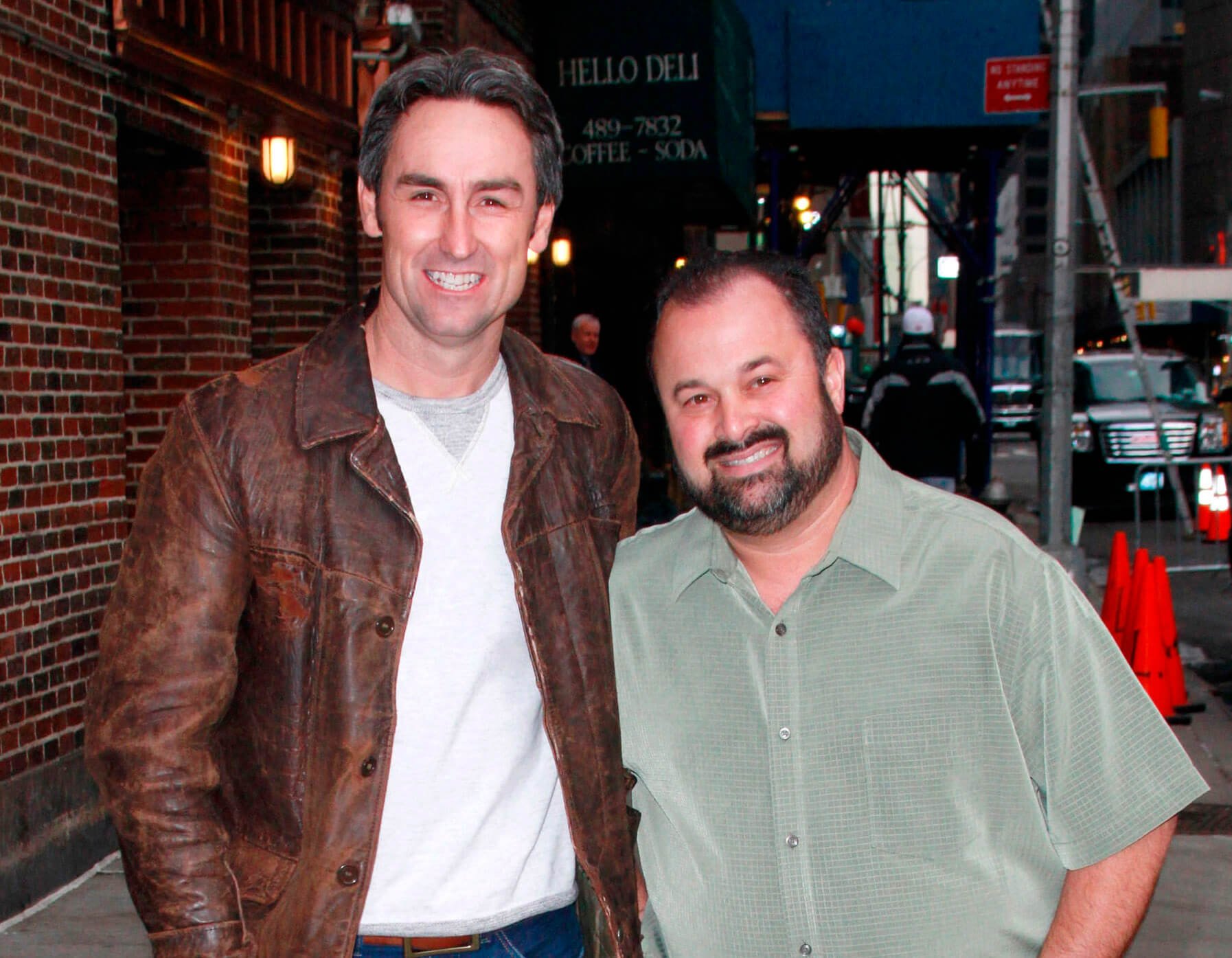 Mike Wolfe and Frank Fritz from 'American Pickers' smiling together