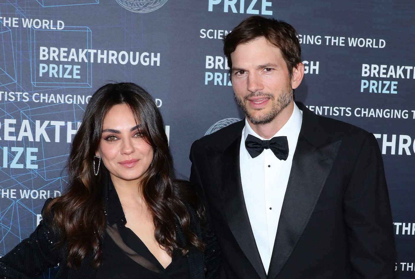 Mila Kunis and Ashton Kutcher, the parents of Wyatt Isabelle and Dimitri Portwood