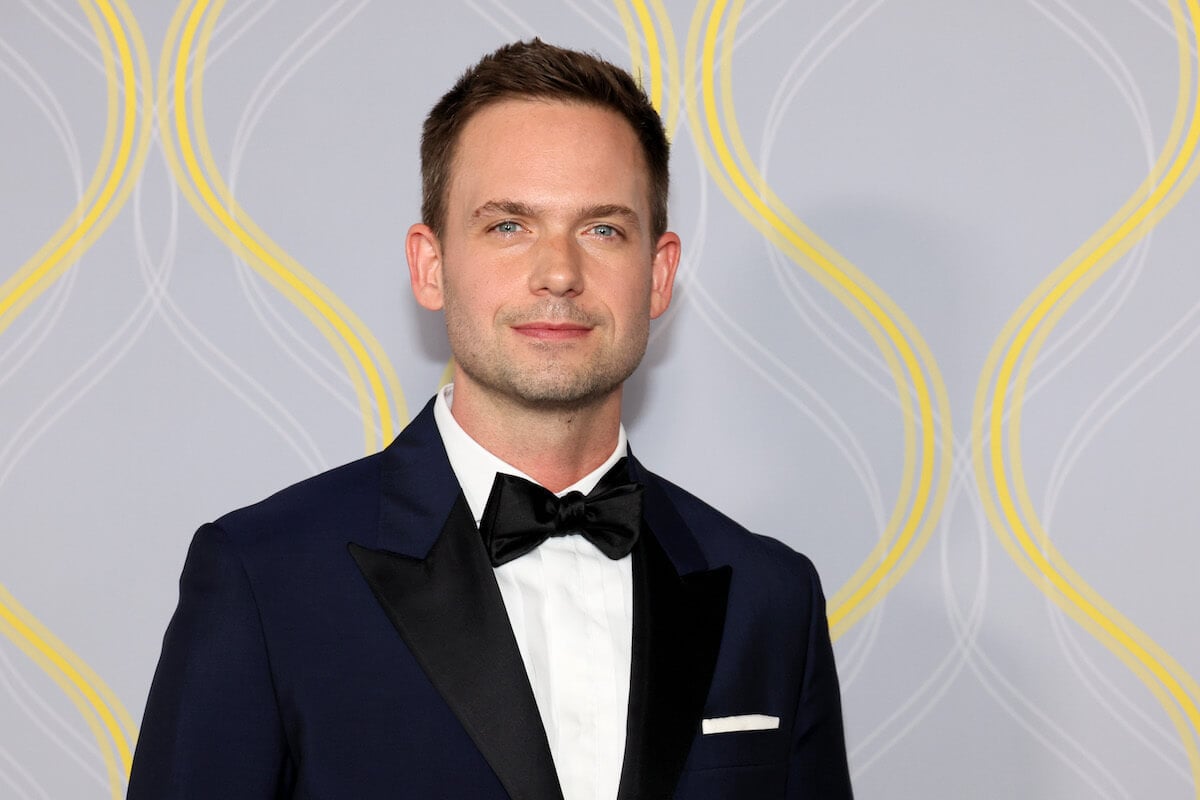 Patrick J. Adams, who has starred in TV shows, podcasts, and films since 'Suits' ended, looks on