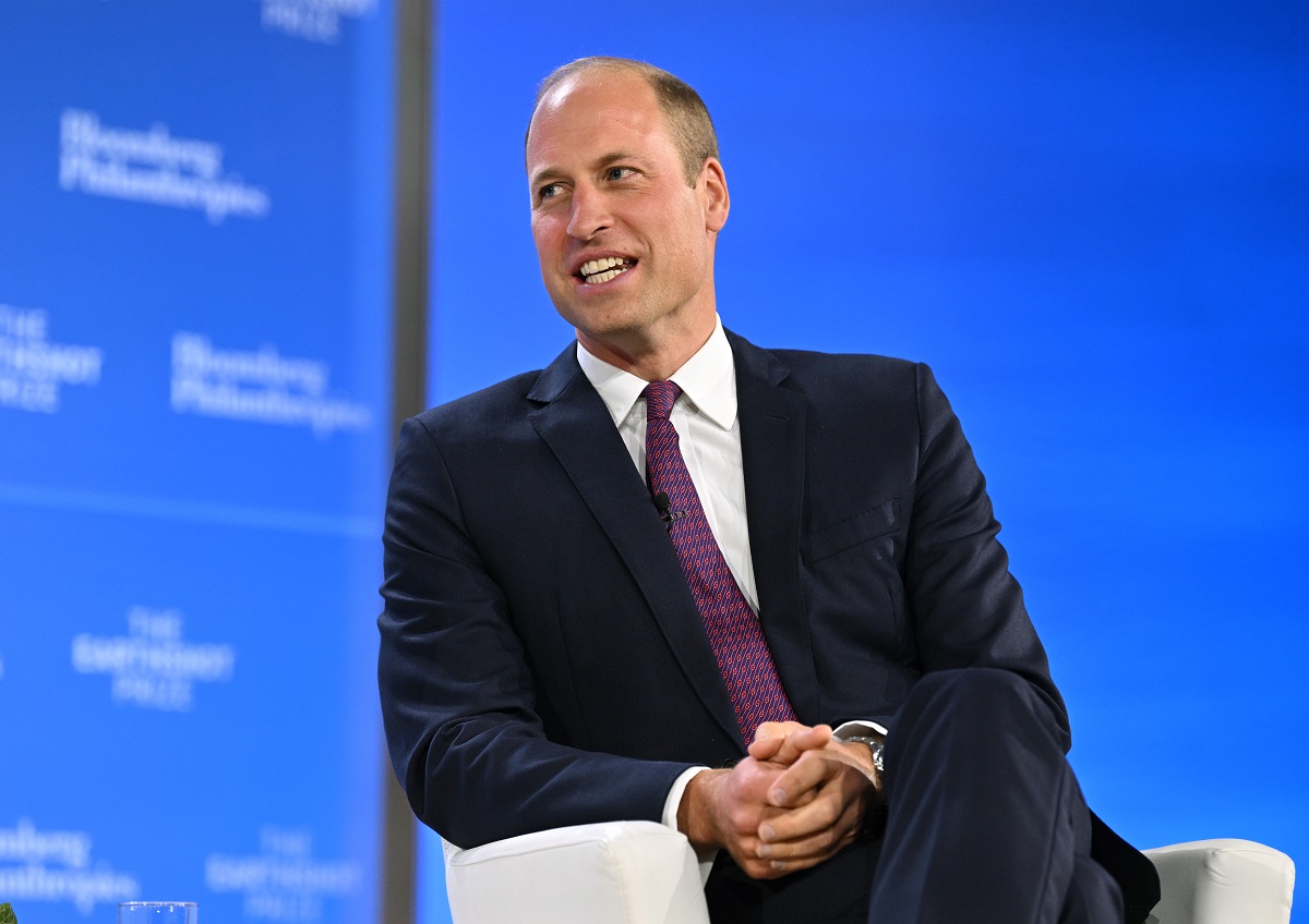 Prince William, Founder and President of The Earthshot Prize, speaks onstage during The Earthshot Prize Innovation Summit in New York City