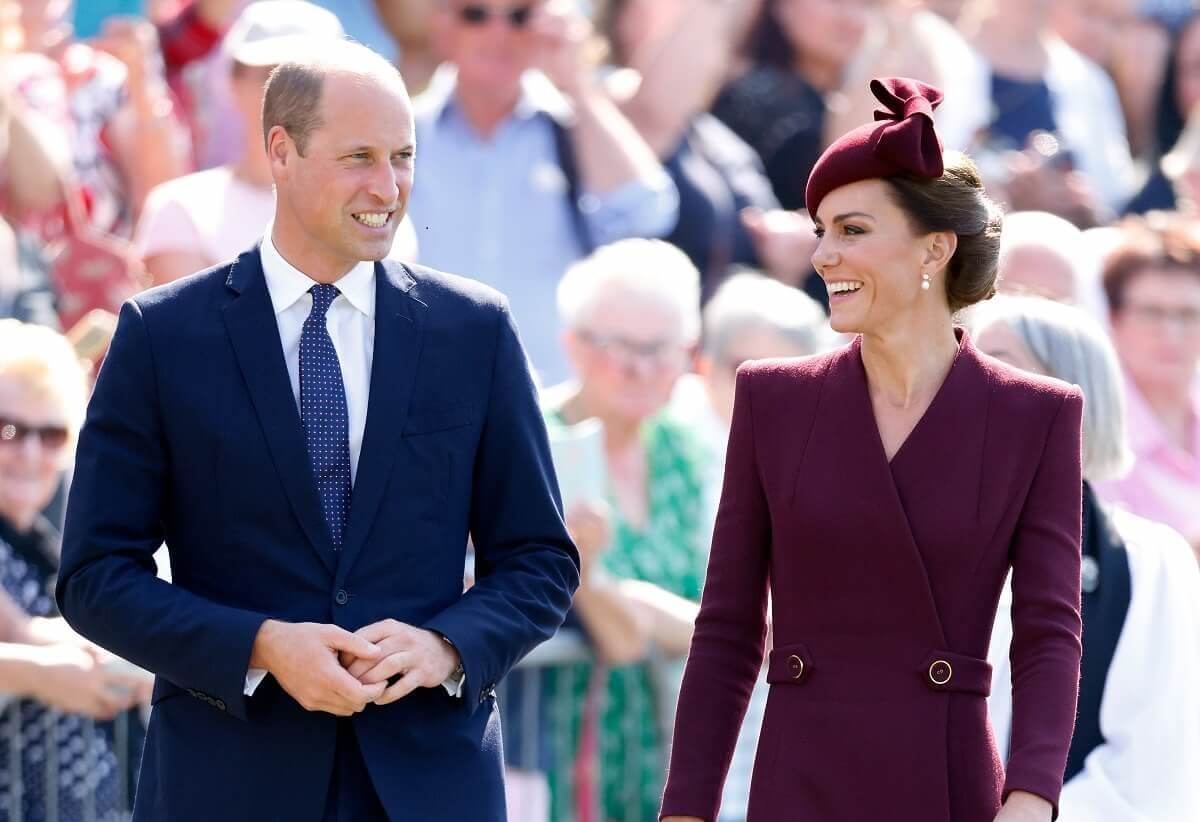 Prince William and Kate Middleton, who are confiding in Duchess Sophie and Prince Edward now after ditching Prince Harry and Meghan, attend a service in Wales to commemorate the life Queen Elizabeth II