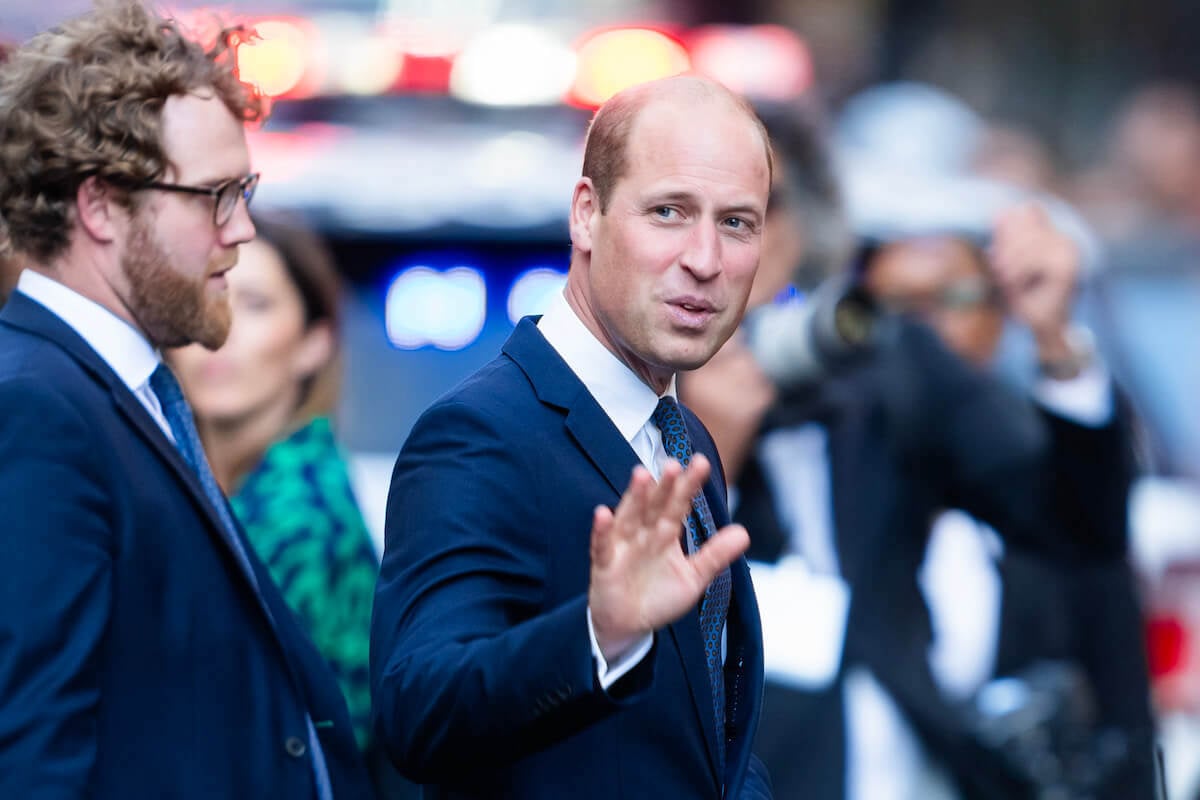 Prince William on his visit to New York in September 2023
