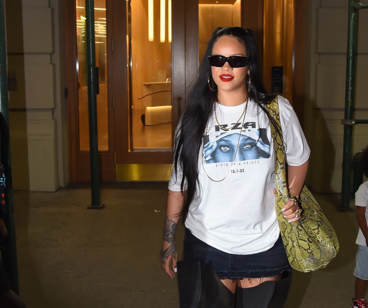 Rihanna is seen out and about in New York City