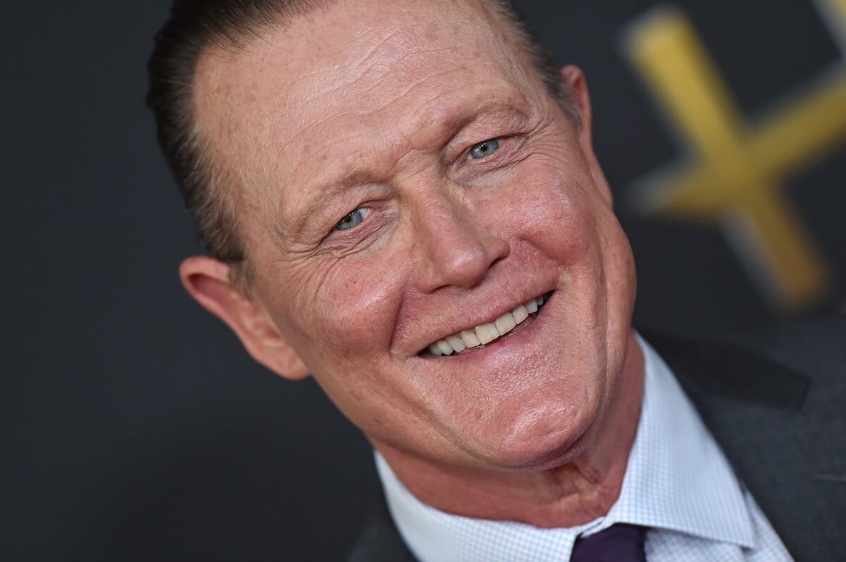 Robert Patrick arriving at the 21st Annual Hollywood Film Awards in a suit.
