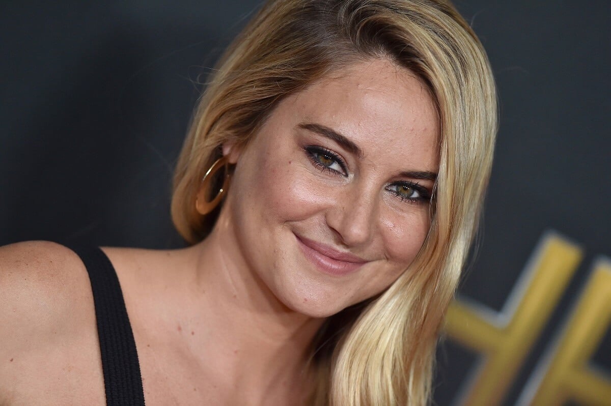 Shailene Woodley smiling in a dress at the 21st Annual Hollywood Film Awards.
