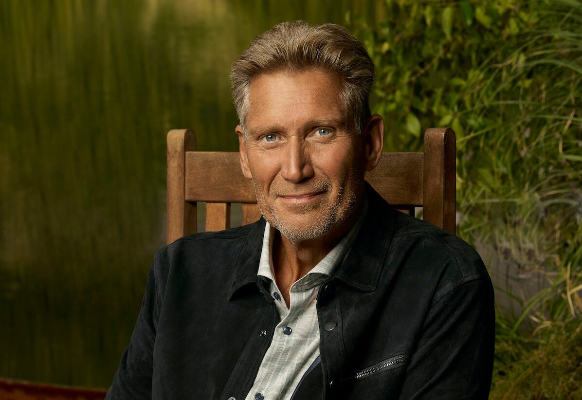 Gerry Turner sits for a promotional photo for 'The Golden Bachelor'. Gerry Turner is looking for a longterm girlfriend and maybe wife on the show.