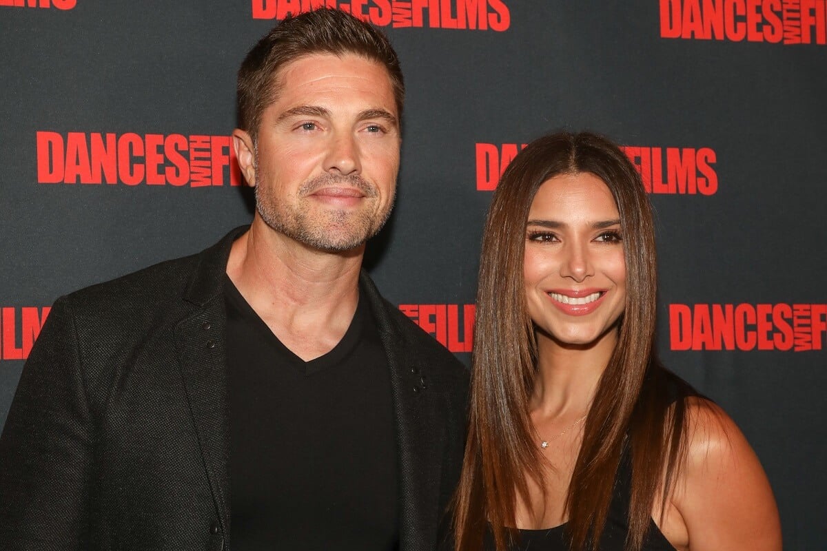 'The Rookie' star Eric Winter and his wife Roselyn Sanchez who met at a party in 2005, attend the 2023 Dances With Films premiere of 'You, Me, & Her'